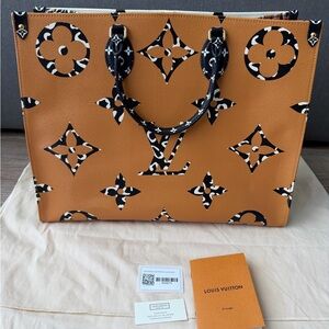 Louis Vuitton GM Tote Bag from the Monogram Jungle